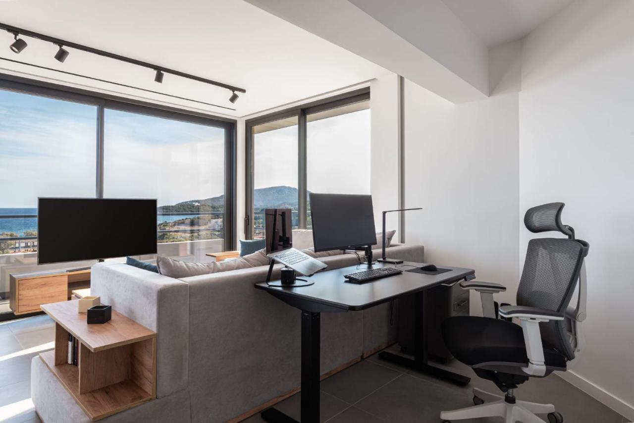 Sounio Panoramic Loft Lejlighed Sounion Eksteriør billede