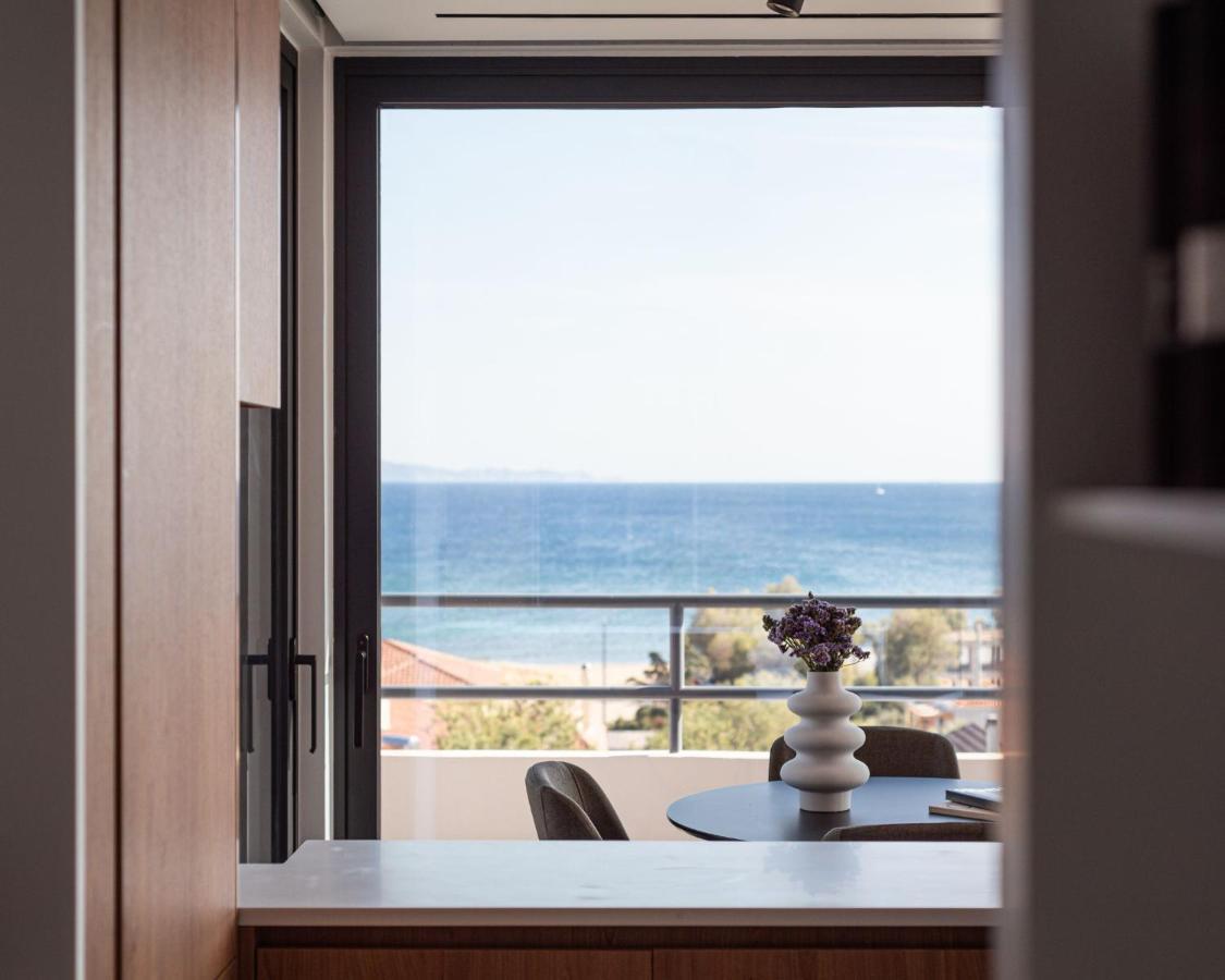 Sounio Panoramic Loft Lejlighed Sounion Eksteriør billede