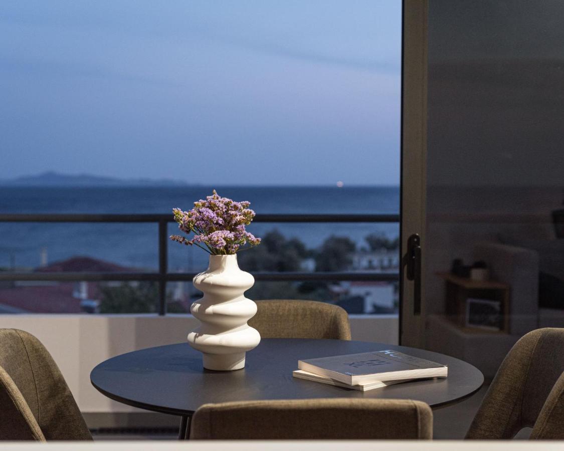 Sounio Panoramic Loft Lejlighed Sounion Eksteriør billede